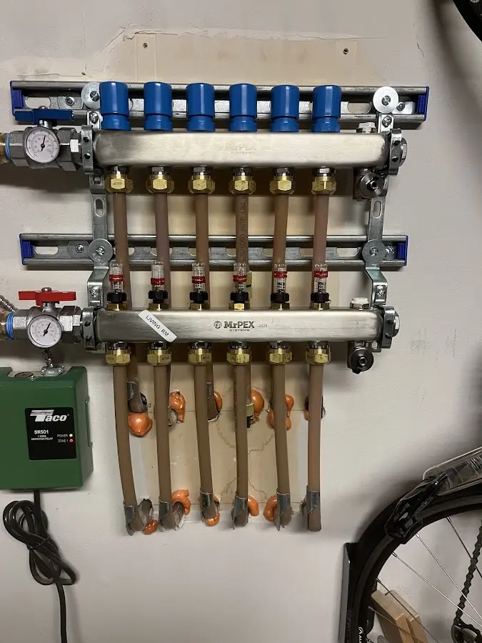 Plumber performing Leak Detection at a residential property in North Lakeport